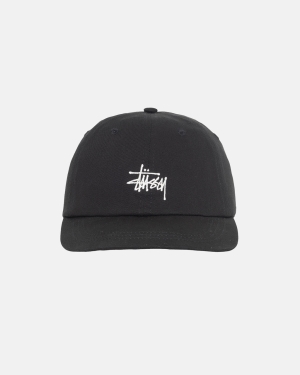 Caps Stussy Basic Stock Low Pro μαυρα | 591-RNGJCU