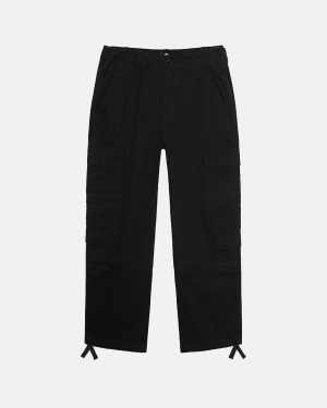 Παντελόνι Cargo Stussy Ripstop Surplus μαυρα | 104-ZKAYLC