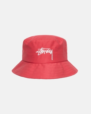 καπελα Stussy Big Stock Bucket ροζ | 875-WIHCXQ