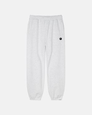 παντελονι Stussy 8 Ball Embroidered γκρι | 452-VAKXZC