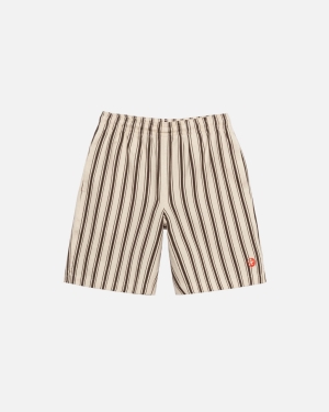 σορτσ Stussy Our Legacy Εργασίας Shop Laguna Μπεζ | 830-EJRWBP
