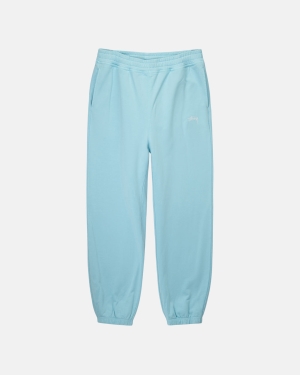 φόρμεσ γυμναστικήσ Stussy Overdyed Stock Logo μπλε | 076-QFXEVZ